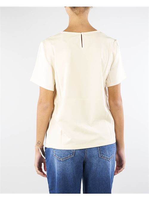 Satin and jersey T-shirt Max Mara Weekend MAX MARA WEEKEND | Blouse | GILBERT2